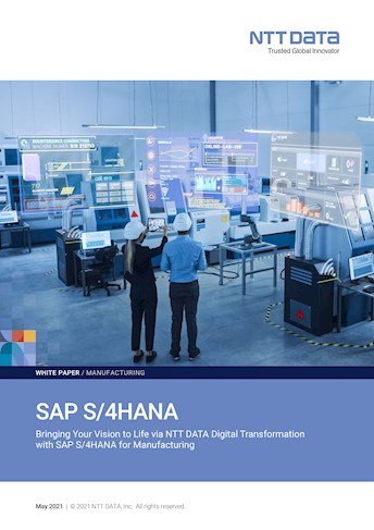 Whitepaper SAP S4/HANA für Manufacturing